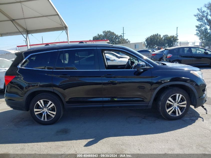 2016 Honda Pilot Exl VIN: 5FNYF5H51GB050965 Lot: 40466843