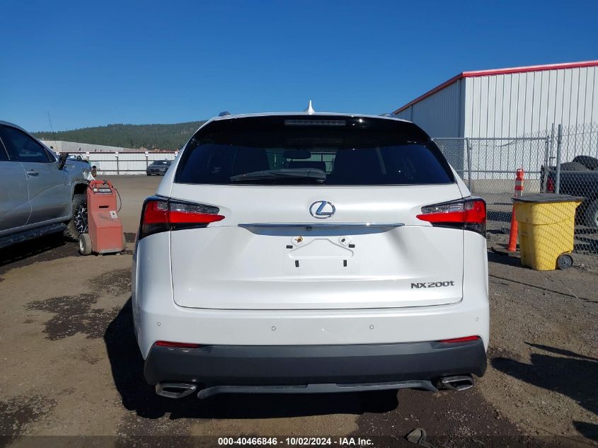 2017 Lexus Nx 200T VIN: JTJBARBZ6H2098230 Lot: 40466846