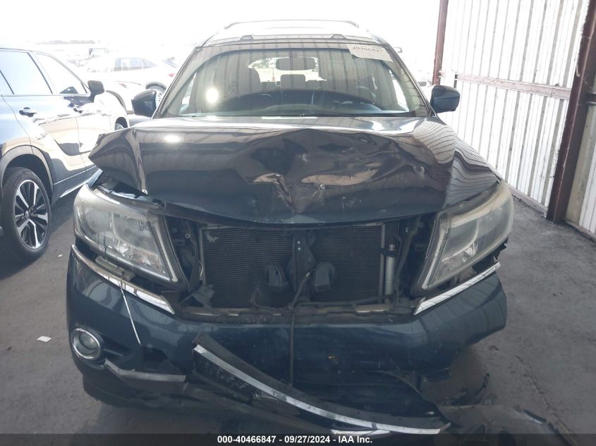 2015 Nissan Pathfinder Sl VIN: 5N1AR2MM0FC642479 Lot: 40466847