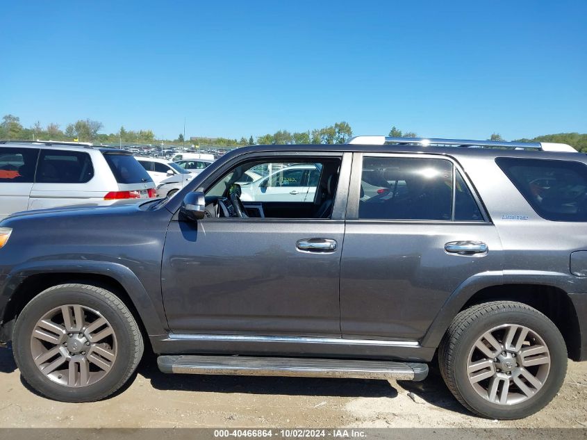 2011 Toyota 4Runner Limited V6 VIN: JTEBU5JR8B5058172 Lot: 40466864