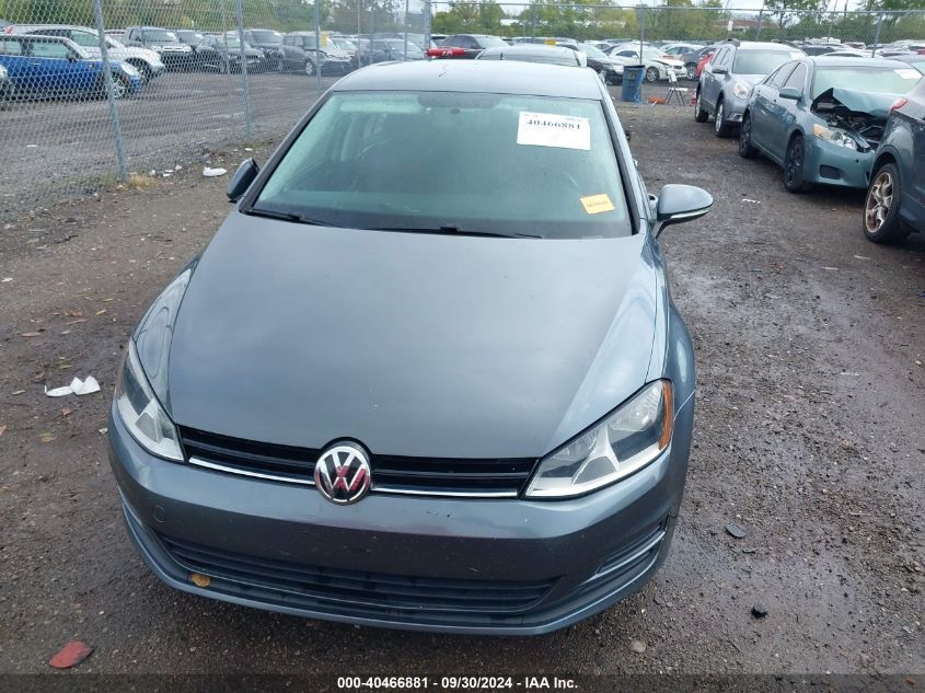 3VW217AU9GM047340 2016 Volkswagen Golf Tsi S