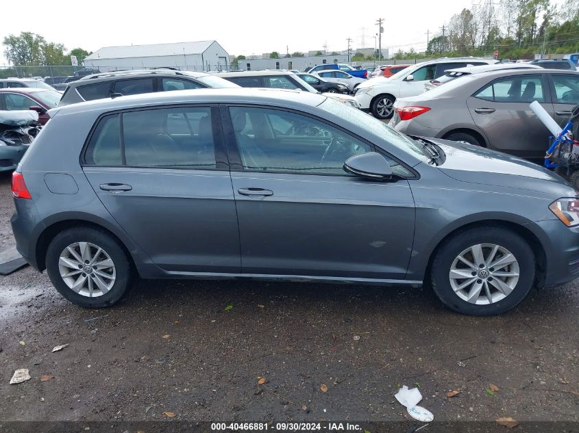 3VW217AU9GM047340 2016 Volkswagen Golf Tsi S