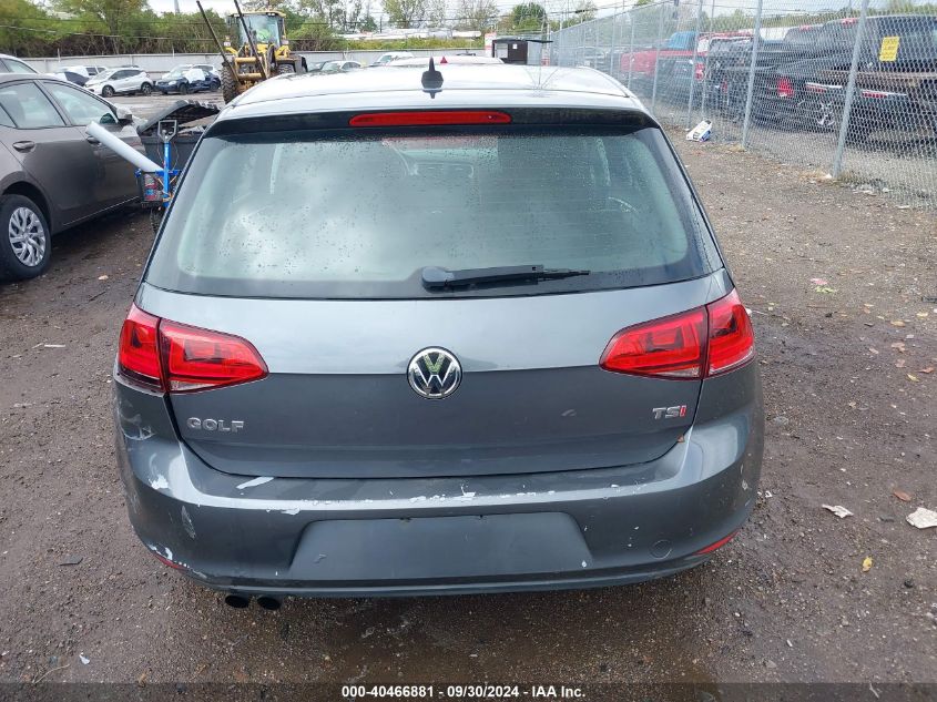 3VW217AU9GM047340 2016 Volkswagen Golf Tsi S