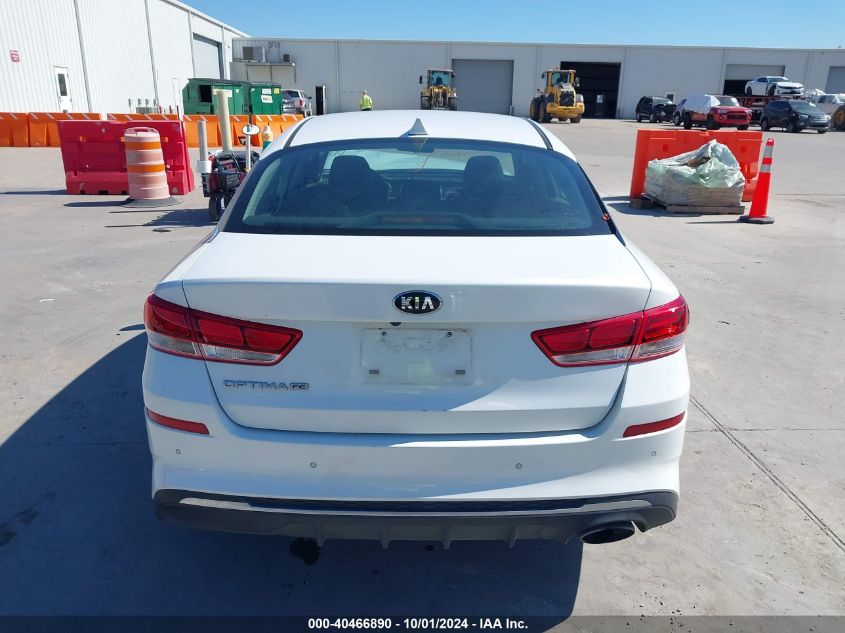 2020 Kia Optima Lx VIN: 5XXGT4L31LG429265 Lot: 40466890