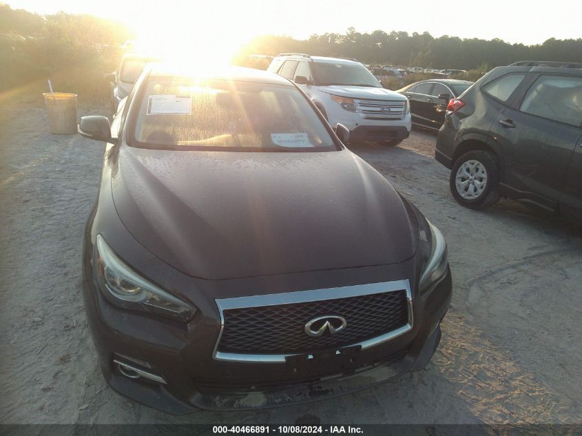 2015 Infiniti Q50 Premium VIN: JN1BV7AR0FM414576 Lot: 40466891