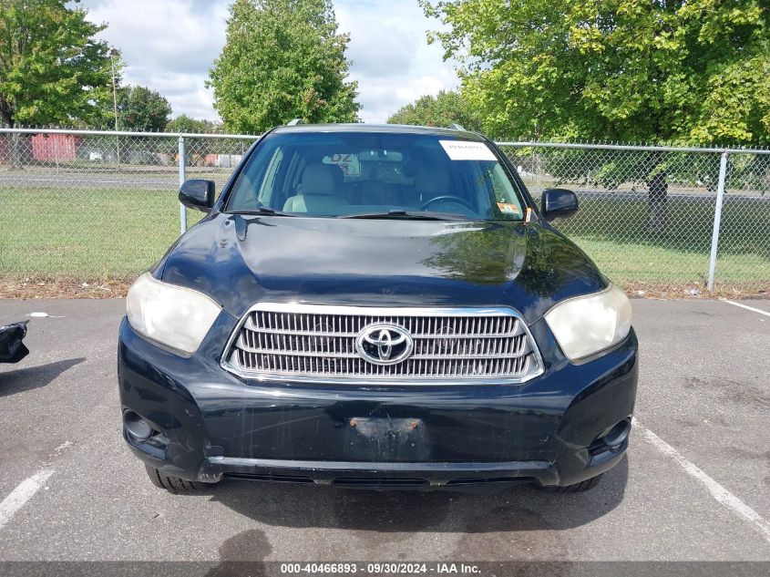 2009 Toyota Highlander Hybrid VIN: JTEEW41A792035327 Lot: 40466893