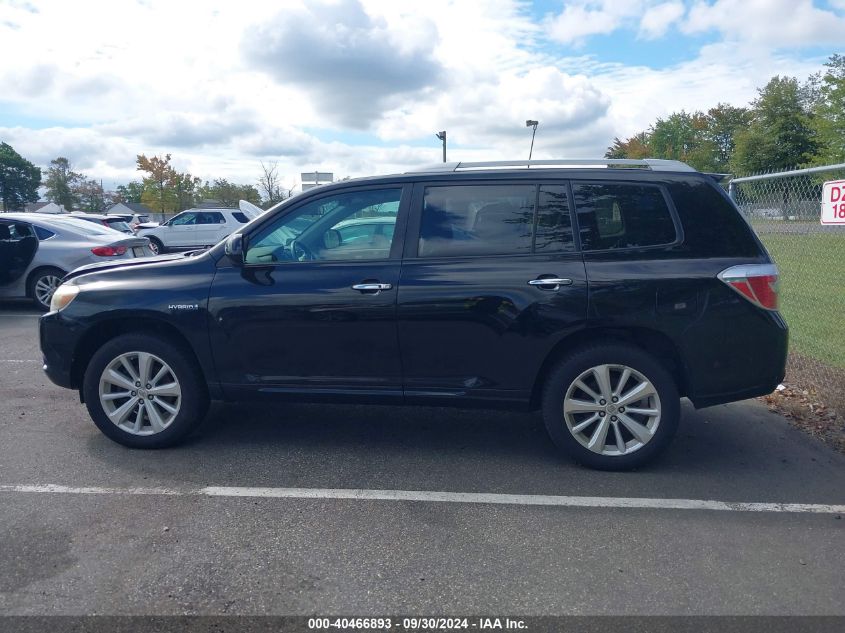 JTEEW41A792035327 2009 Toyota Highlander Hybrid