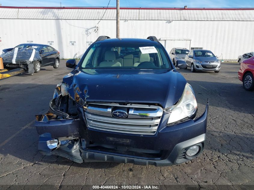 2013 Subaru Outback 2.5I Premium VIN: 4S4BRBCC1D3222238 Lot: 40466924