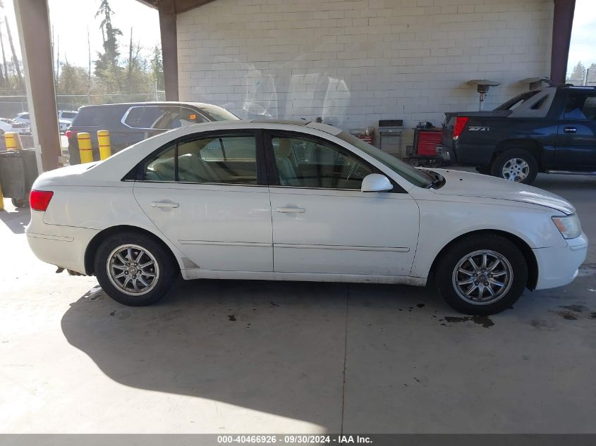 5NPET46C69H418424 2009 Hyundai Sonata Gls