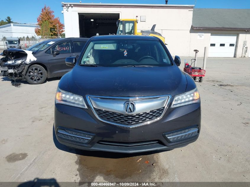 2014 Acura Mdx Technology Package VIN: 5FRYD4H48EB018064 Lot: 40466947