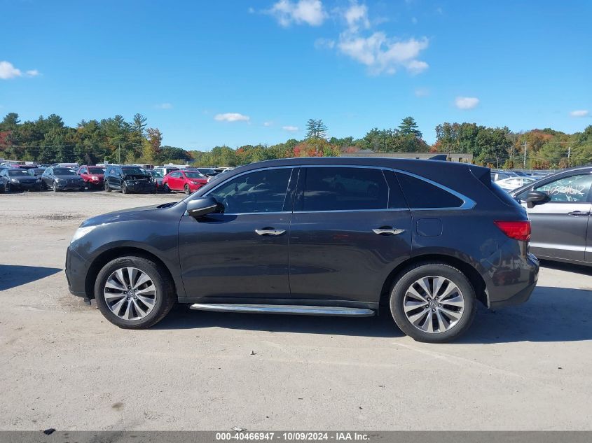 2014 Acura Mdx Technology Package VIN: 5FRYD4H48EB018064 Lot: 40466947