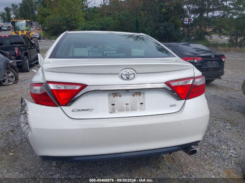 2016 Toyota Camry Se VIN: 4T1BF1FK0GU217617 Lot: 40466979