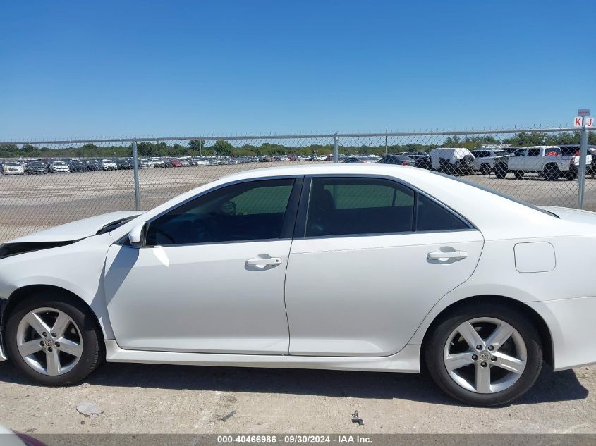 2013 Toyota Camry Se VIN: 4T1BF1FK0DU714601 Lot: 40466986