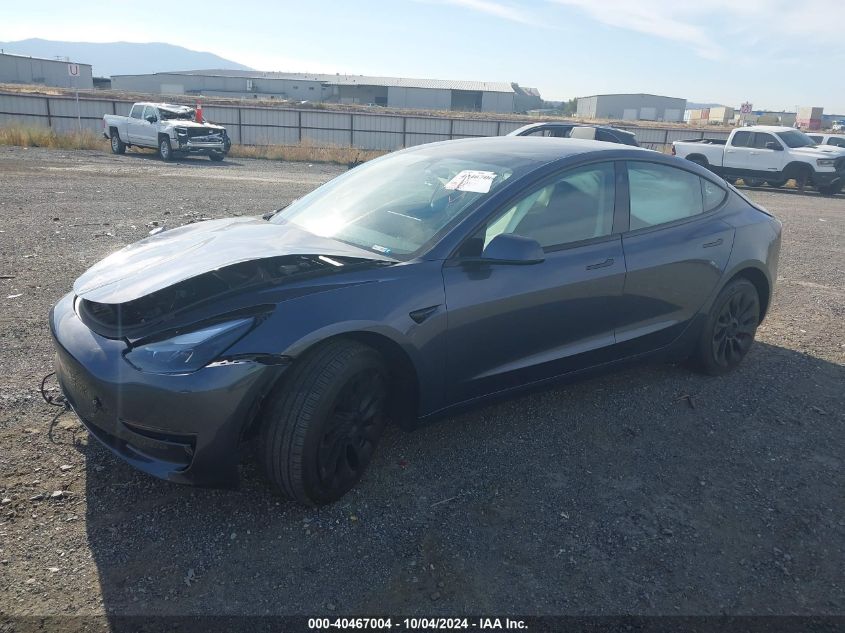 5YJ3E1EA0PF612944 2023 TESLA MODEL 3 - Image 2