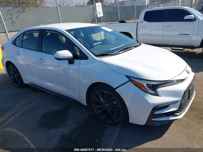 2024 Toyota Corolla Hybrid Se VIN: JTDBCMFE3R3036934 Lot: 40467017