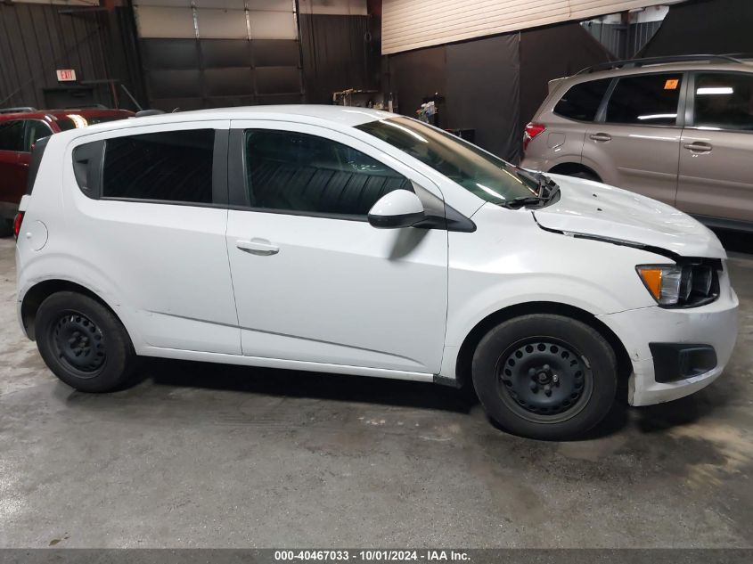 1G1JA6SHXF4131521 2015 Chevrolet Sonic Ls