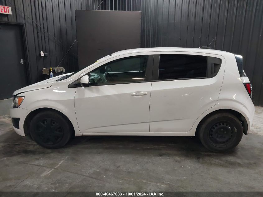 1G1JA6SHXF4131521 2015 Chevrolet Sonic Ls