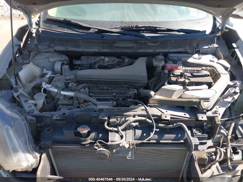 2014 Nissan Rogue S VIN: 5N1AT2MV9EC763875 Lot: 40467046