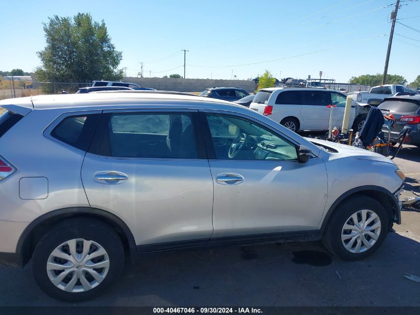 2014 Nissan Rogue S/Sl/Sv VIN: 5N1AT2MV9EC763875 Lot: 40467046