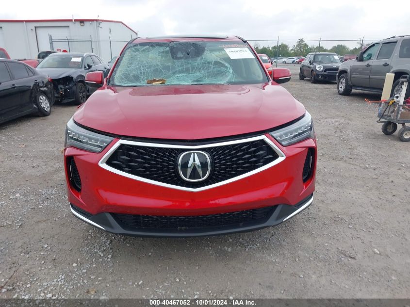 5J8TC2H52PL020180 2023 Acura Rdx Technology Package