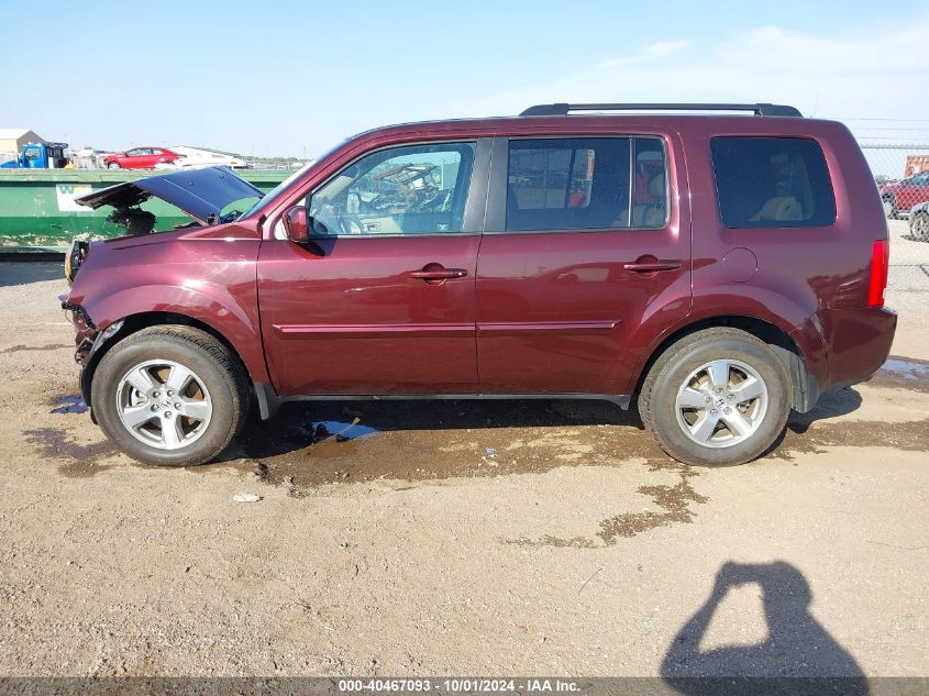 2011 Honda Pilot Exl VIN: 5FNYF4H53BB078575 Lot: 40467093