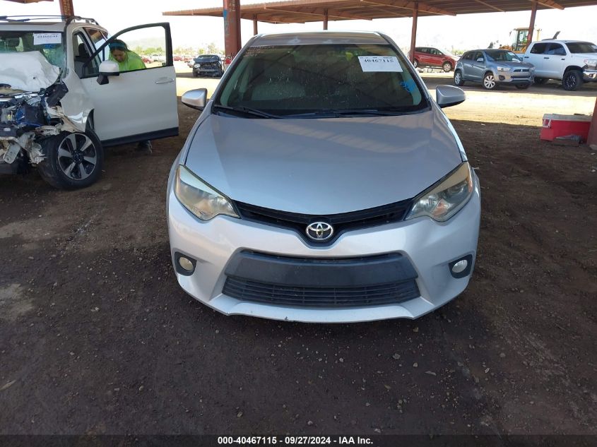 2014 Toyota Corolla Le Plus VIN: 5YFBURHE3EP070641 Lot: 40467115