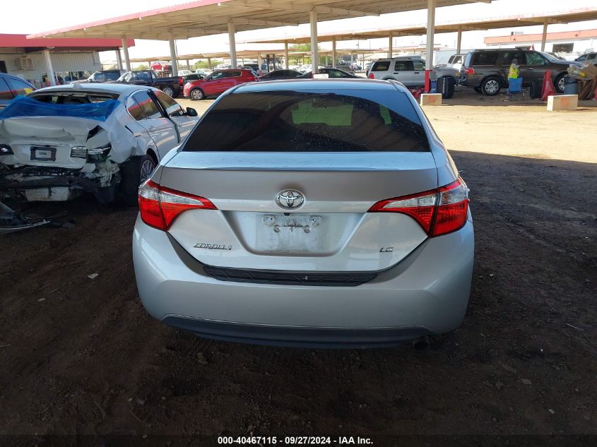 2014 Toyota Corolla Le Plus VIN: 5YFBURHE3EP070641 Lot: 40467115