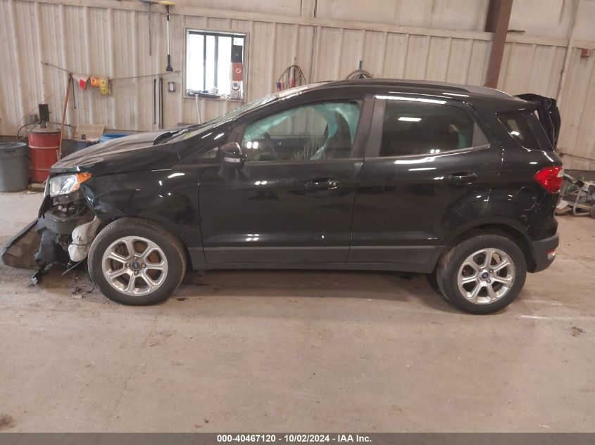 2021 Ford Ecosport Se VIN: MAJ3S2GE8MC395317 Lot: 40467120