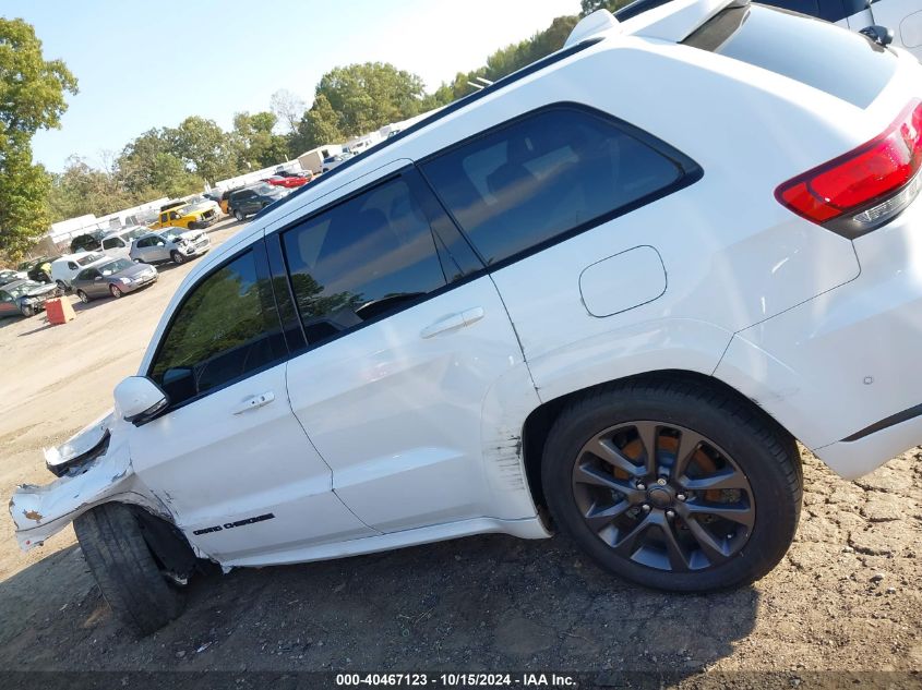 2018 Jeep Grand Cherokee High Altitude 4X2 VIN: 1C4RJECGXJC124805 Lot: 40467123