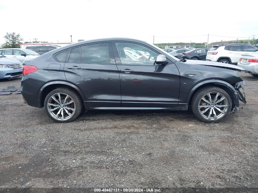 2018 BMW X4 M40I VIN: 5UXXW7C50J0W65221 Lot: 40467131