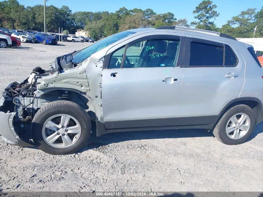 2021 Chevrolet Trax Awd Lt VIN: KL7CJPSB1MB349399 Lot: 40467157