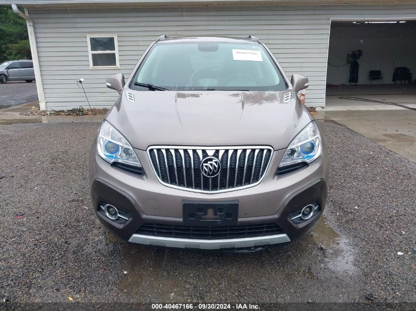 2015 Buick Encore Convenience VIN: KL4CJBSB8FB127462 Lot: 40467166