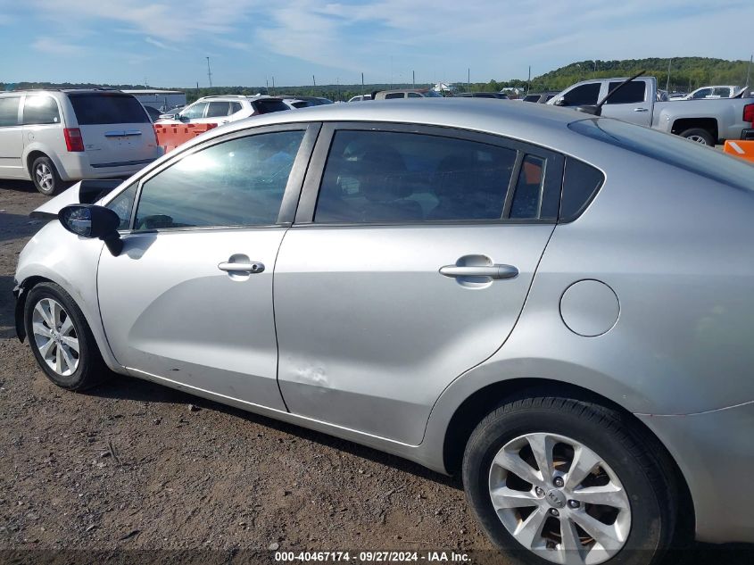 2013 Kia Rio Ex VIN: KNADN4A36D6312388 Lot: 40467174