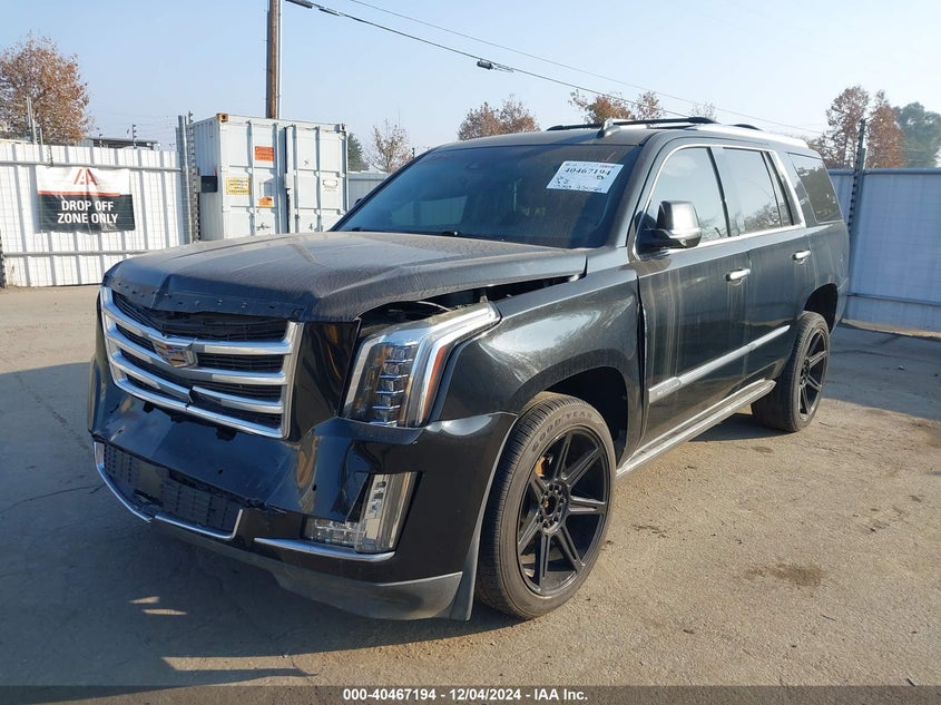 Vin: 1gys4nkj5fr631079, lot: 40955887, cadillac escalade premium 20152