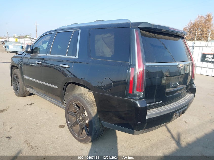 Vin: 1gys4nkj5fr631079, lot: 40955887, cadillac escalade premium 20153