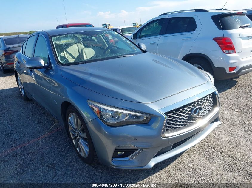 JN1EV7AP0JM358031 2018 Infiniti Q50 3.0T Luxe