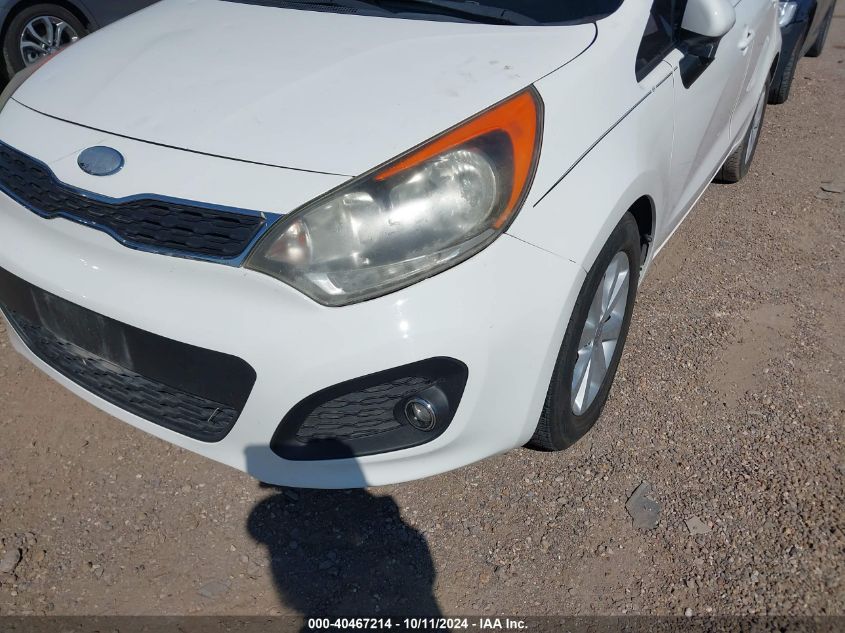 2013 Kia Rio Ex VIN: KNADN5A31D6208350 Lot: 40467214