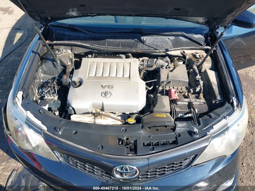 4T1BK1FK1CU011499 2012 Toyota Camry Se V6