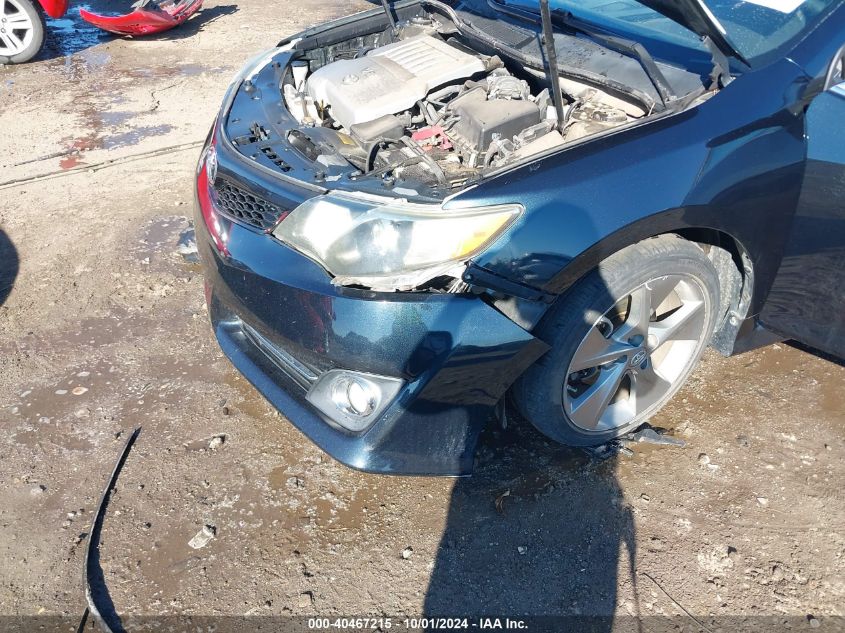 4T1BK1FK1CU011499 2012 Toyota Camry Se V6