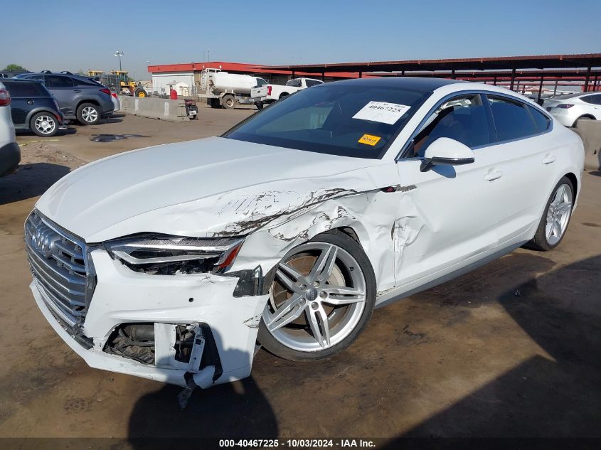 WAUENCF54JA128679 2018 Audi A5 2.0T Premium