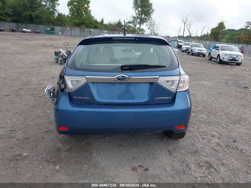 2009 Subaru Impreza 2.5I Premium VIN: JF1GH60649H812324 Lot: 40467230