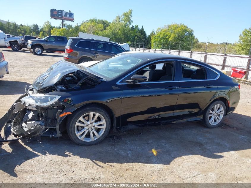 2016 Chrysler 200 Touring VIN: 1C3CCCFB4GN196315 Lot: 40467274