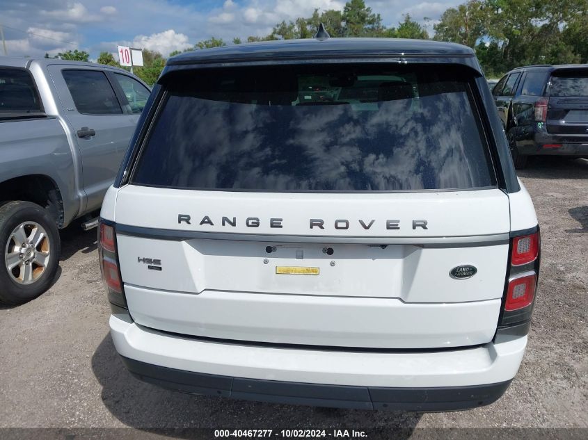 2021 Land Rover Range Rover Westminster VIN: SALGS2RU6MA448665 Lot: 40467277