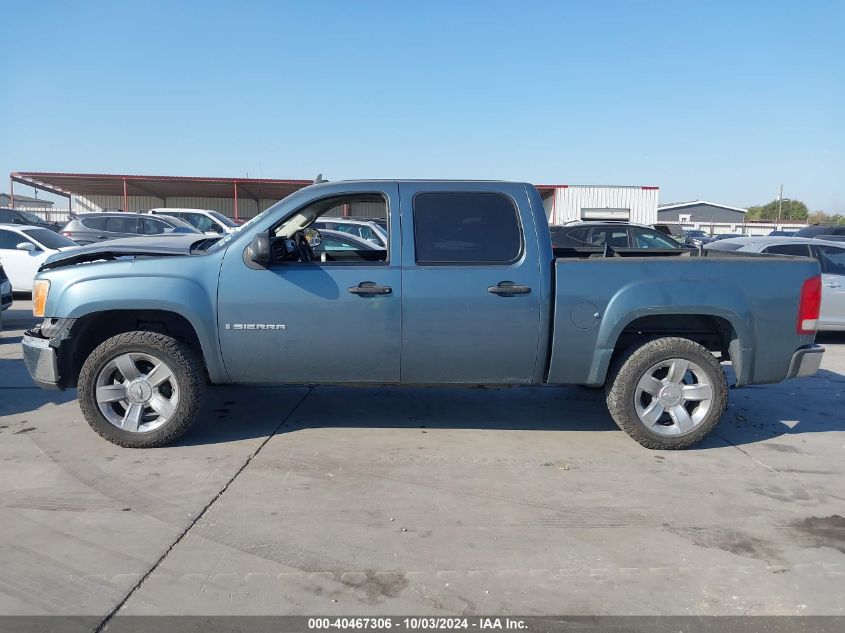 2008 GMC Sierra 1500 Sle1 VIN: 3GTEK13J78G291940 Lot: 40467306