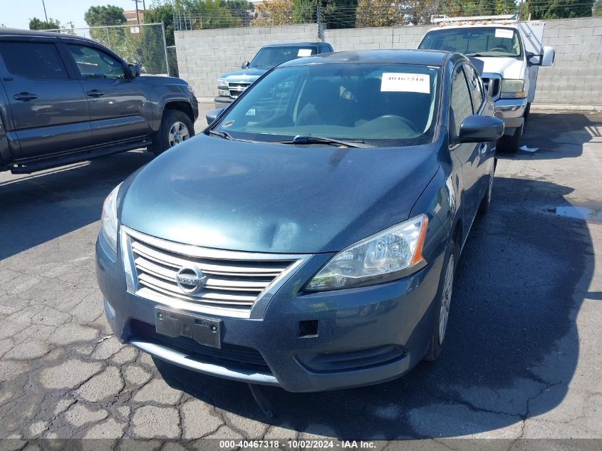 3N1AB7AP4EY282033 2014 Nissan Sentra S