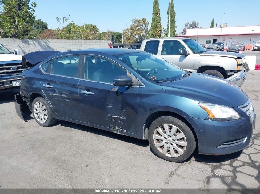 3N1AB7AP4EY282033 2014 Nissan Sentra S