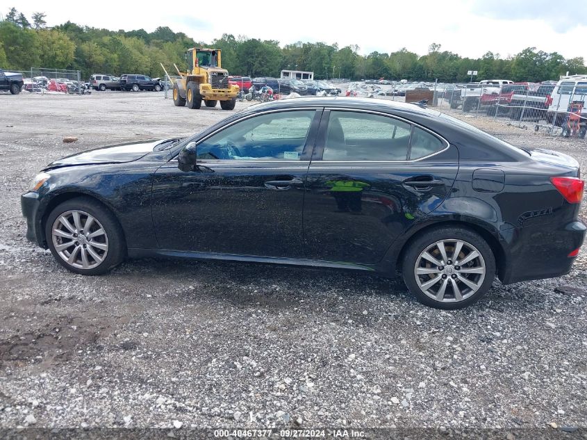 2008 Lexus Is 250 VIN: JTHCK262685024876 Lot: 40467377