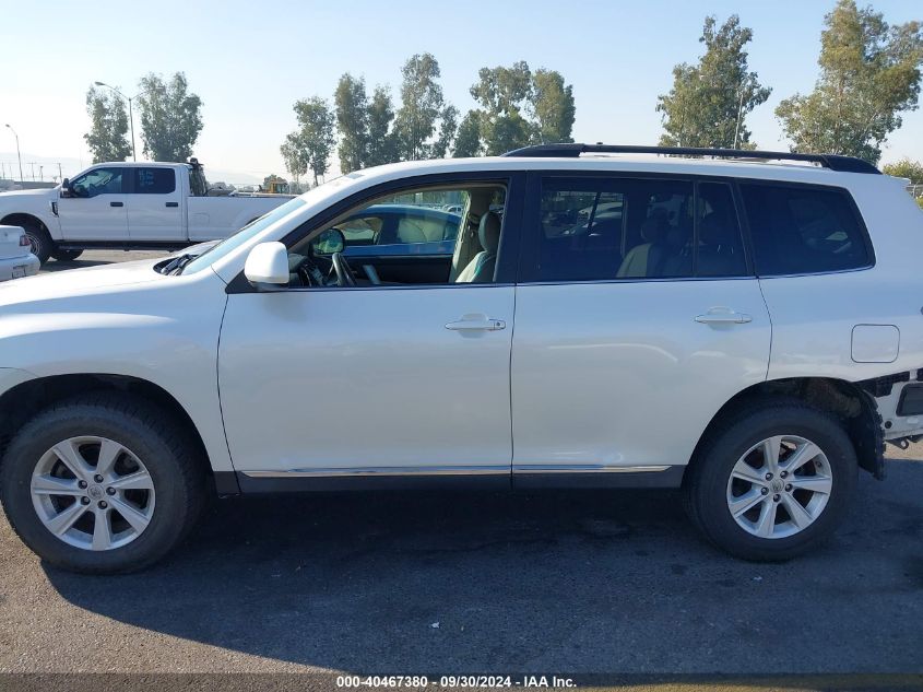 5TDZK3EHXCS063741 2012 Toyota Highlander Se V6