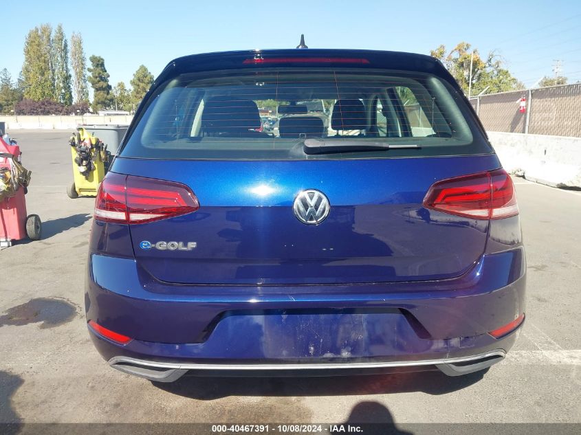 2018 Volkswagen E-Golf Se VIN: WVWKR7AU7JW907769 Lot: 40467391