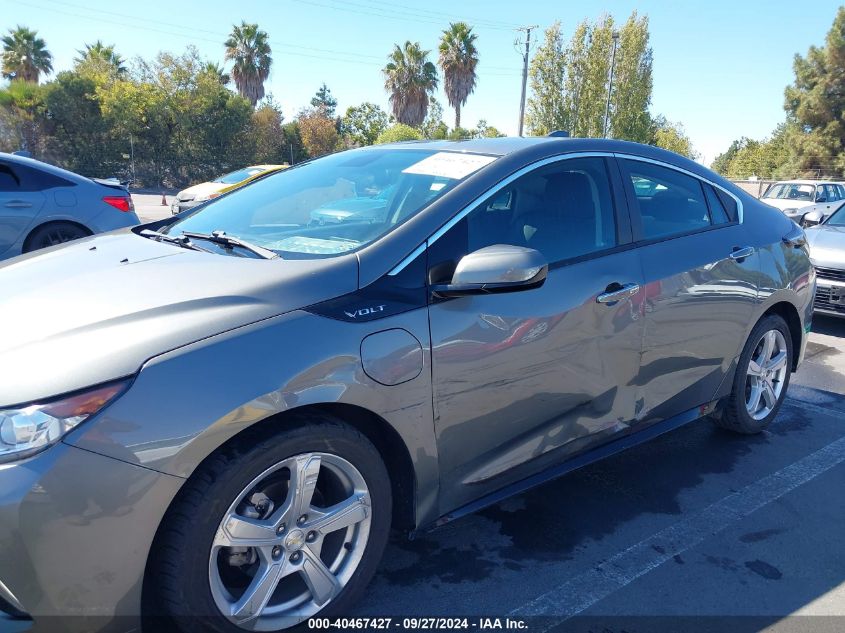 2017 Chevrolet Volt Lt VIN: 1G1RC6S59HU149255 Lot: 40467427